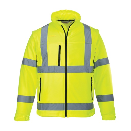 S428 Hi-Vis Softshell Jacket (3L) - Yellow