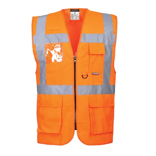 S476 Berlin Executive Vest - Orange