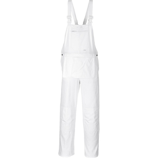 S810 Bolton Painters Bib & Brace - White