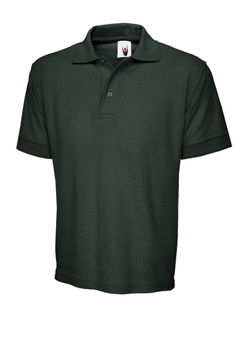 Uneek 102 Premium Polo - Bottle Green