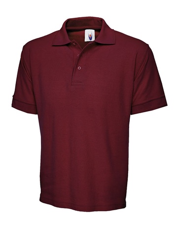 Uneek 102 Premium Polo - Maroon