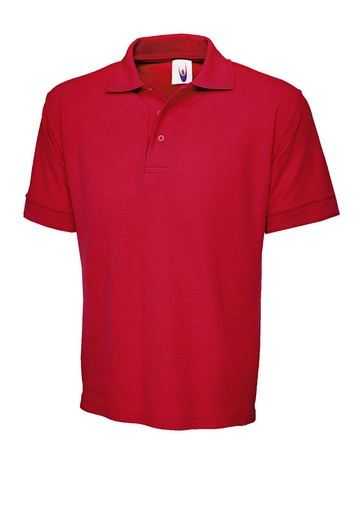 Uneek 102 Premium Polo - Red