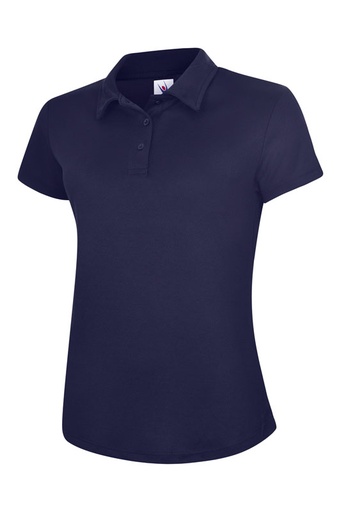 Uneek 128 Ladies Super Cool Polo - Navy