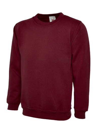 Uneek 201 Premium Sweatshirt - Maroon