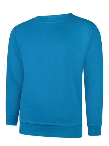 Uneek 203 Classic Sweatshirt - Sapphire Blue