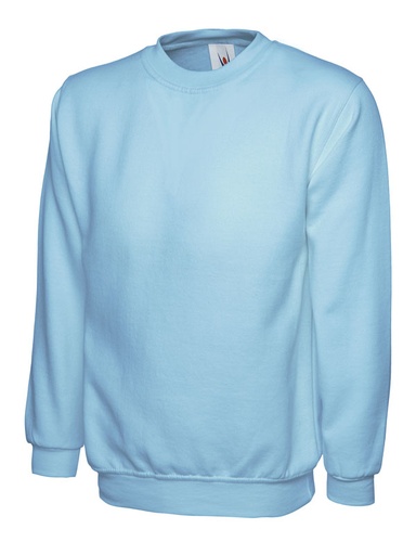 Uneek 203 Classic Sweatshirt - Sky