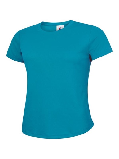 Uneek 316 Ladies Ultra Cool T-Shirt - Sapphire