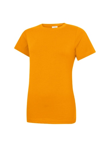 Uneek 318 Ladies Classic Crew Neck T-Shirt - Orange