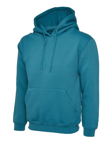 Uneek 502 Classic Hooded Sweatshirt - Jade