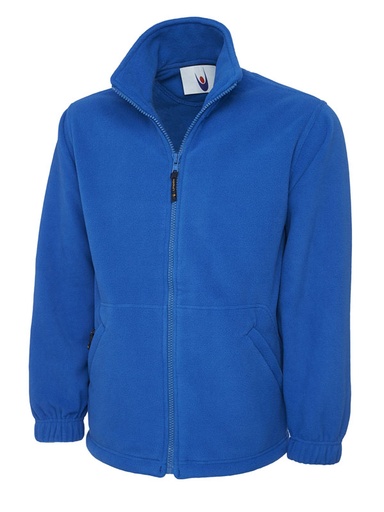 Uneek 601 Premium Full Zip Micro Fleece Jacket - Royal