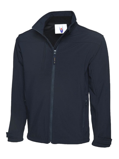 Uneek 611 Premium Full Zip Soft Shell Jacket - Navy