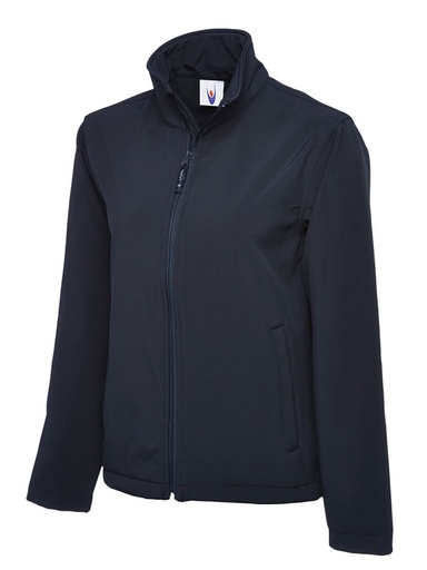 Uneek 612 Classic Full Zip Soft Shell Jacket - Navy