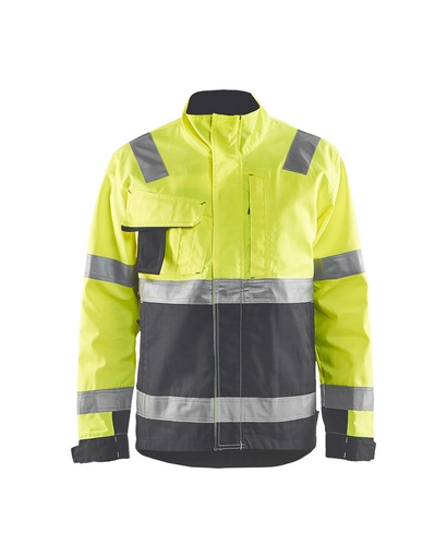 Blaklader 406418113396 Hi-Vis jacket - Hi-Vis Yellow/Mid Grey