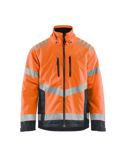 Blaklader 478019775396 Hi-Vis winter jacket - Hi-Vis Orange/Mid Grey