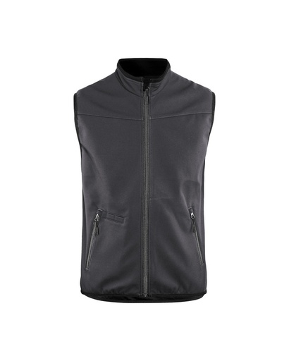 Blaklader 385025169699 Softshell Vest - Mid Grey/Black