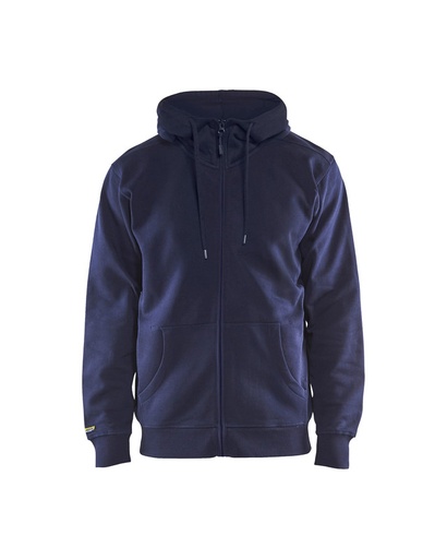 Blaklader 336610488800 Hoodie, full zip - Navy Blue