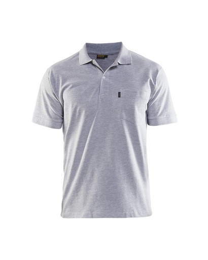 Blaklader 330510359000 Polo Shirt - Grey Melange