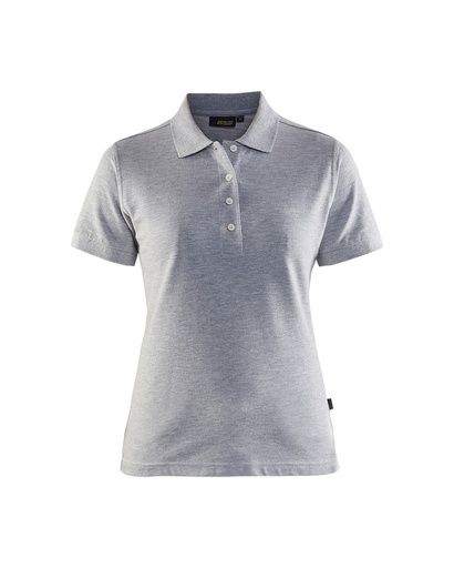 Blaklader 330710359000 Women's Polo Shirt - Grey Melange