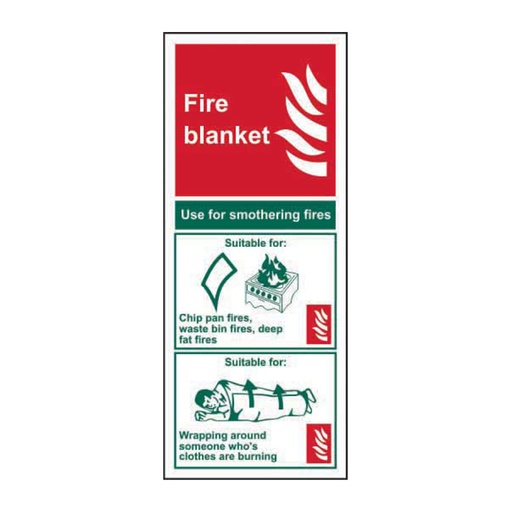 [HBS 12360] Fire blanket - SAV (82 x 202mm)