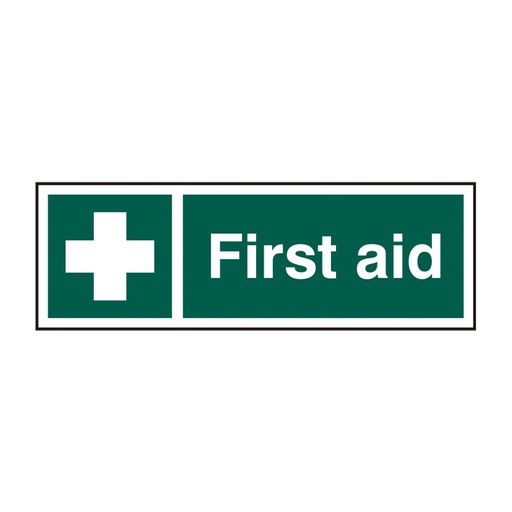 [HBS 12050] First aid - SAV (300 x 100mm)<br>(supersedes 12389)