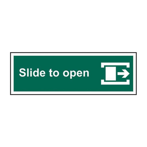 [HBS 13354] Slide to open (right) - SAV (300 x 100mm)