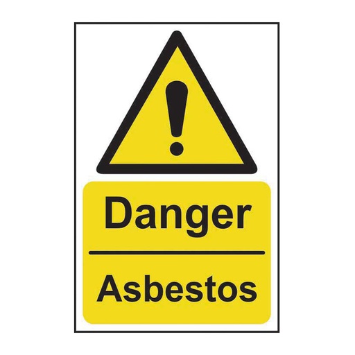 [HBS 11139] Danger Asbestos - SAV (200 x 300mm)