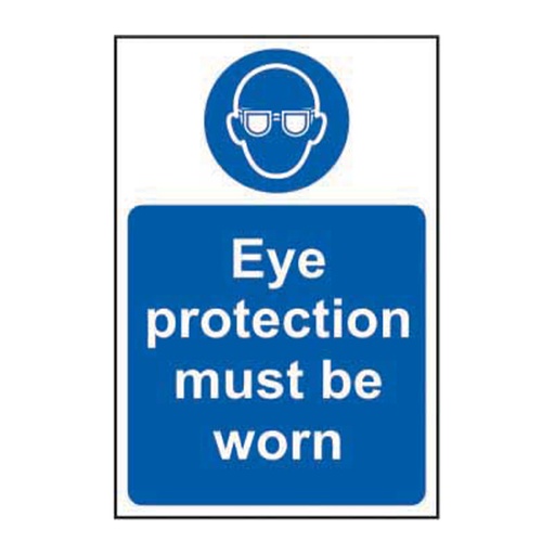 [HBS 11442] Eye protection must be worn - SAV (200 x 300mm)