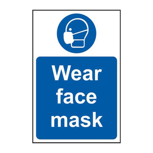 [HBS 11430] Wear face mask - SAV (200 x 300mm)