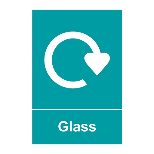 [HBS 18132] Recycling: Glass - SAV (150 x 200mm)