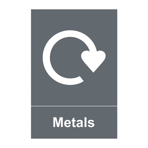 [HBS 18102] Recycling: Metals - SAV (200 x 300mm)