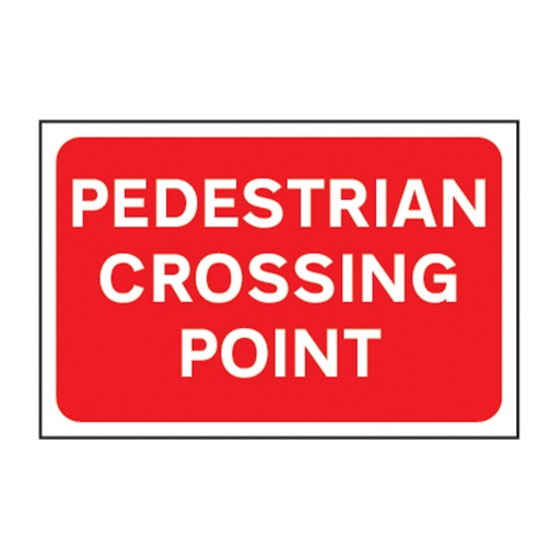 [HBS 13979] Pedestrian crossing point - FMX (600 x 400mm)