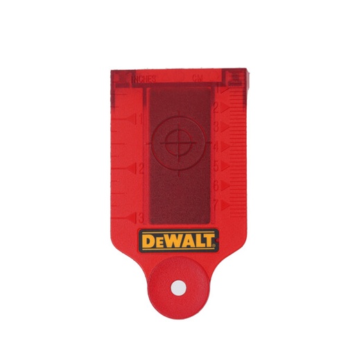 [DEWDE0730-XJ] DeWalt Laser Target Card - Red