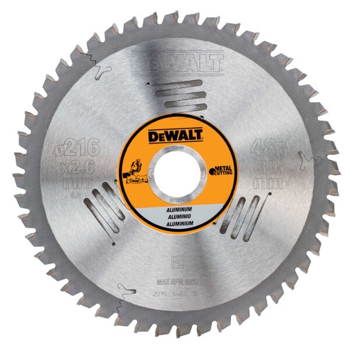 [DEWDT1914-QZ] DeWalt 216x30 48T Alu Stationary