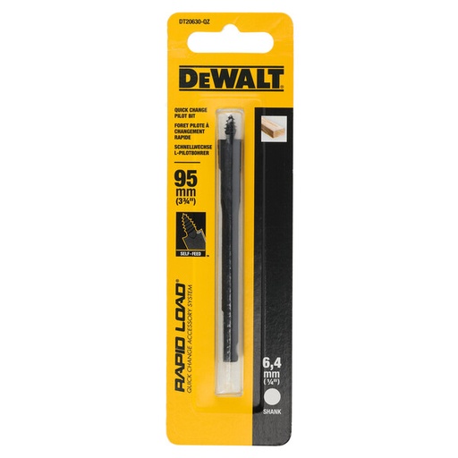 [DEWDT20630-QZ] DeWalt 95mm Spade Pilot Bit - Wood