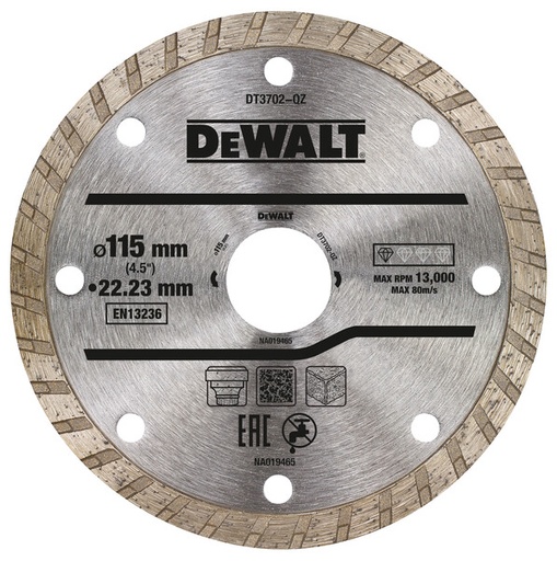 [DEWDT3702-QZ] DeWalt Wheeldiamond Turbo 115x22.2