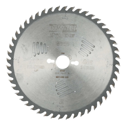 [DEWDT4323-QZ] DeWalt 250 48 30 Extreme Blade Atb