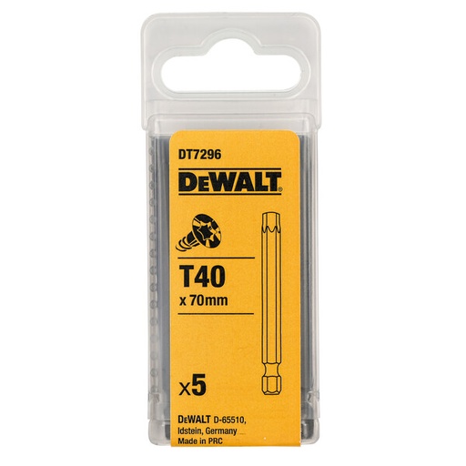 [DEWDT7296-QZ] DeWalt 70mm Torx Bit T40x5