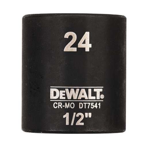 [DEWDT7541-QZ] DeWalt 24mm 1/2" Impact Socket (Shallow)