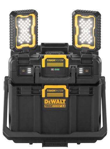 [DEWDWST08061-1] DeWalt Toughsystem 2.0 Adjustable Work Light with Storage