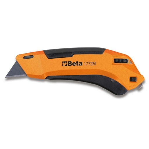 [1772M] BETA 1772M Safety utility knife with retractable blade, supplied with 3 blades