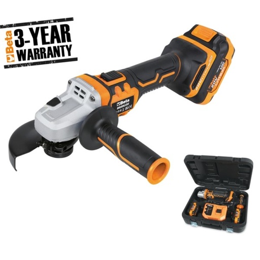 [1986/K20V-125] BETA 1986/K20V-125 New Angle grinder kit, 20V, BRUSHLESS