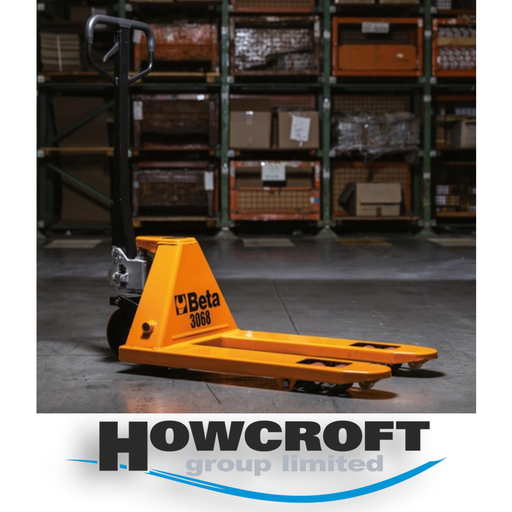 [3068] Beta Tools 3068 Manual pallet jack with low forks
