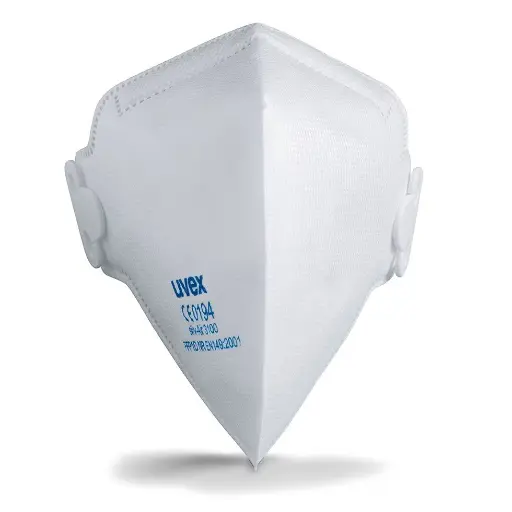 [silv-Air c 3100 FFP1 folding mask] uvex silv-Air c 3100 FFP1 fold flat unvalved folding mask