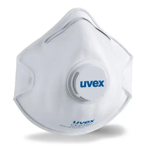 [silv-Air c 2110 FFP1 preformed mask] uvex silv-Air c 2110 FFP1 cup shape valved preformed mask