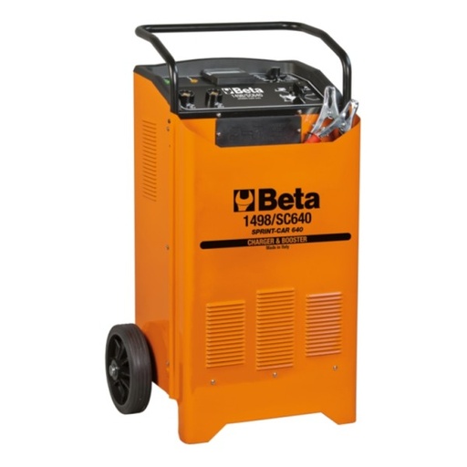 [1498/SC640] Beta Tools 1498/SC640 Battery charger / starter, 12/24 V, wheeled