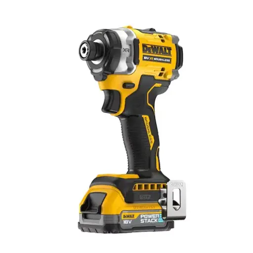 [DCF860E2T-GB] DeWALT DCF860E2T-GB 18V XR Brushless Premium Impact Driver - 2 X 1.7Ah POWERSTACK Battery 