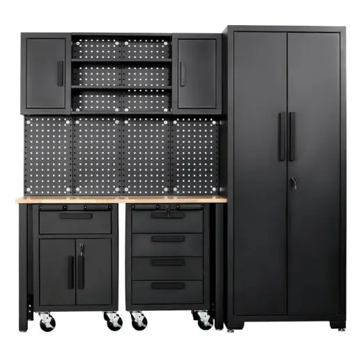 [13269] Draper 13269 Custom Garage Modular Workshop with Roller Cabinets