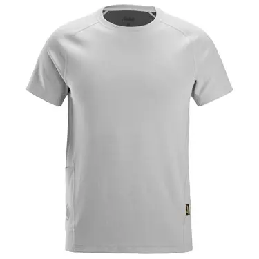 [Stay Fresh T-Shirt] Snickers 2556 Stay Fresh T-Shirt Grey / Black / Green Workwear with high breathability with superior comfort