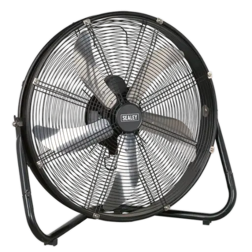 [HVF20] Sealey HVF20 Industrial High Velocity Floor Fan 20" 230V