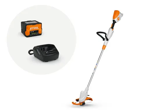 [FA110115720] STIHL FA110115720 FSA 50 Cordless Grass Trimmer - AK System with AK 10 battery and AL 101 charger - AutoCut C 3-2 mowing head